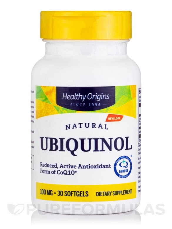 Ubiquinol 100 mg - 30 Softgels