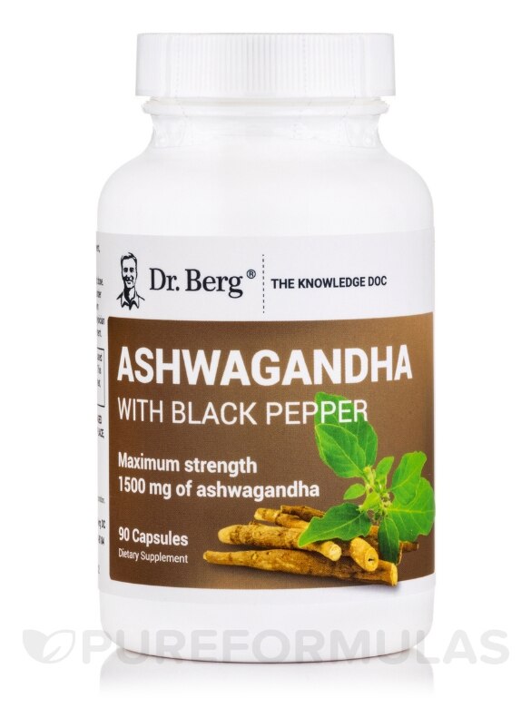 Ashwagandha with Black Pepper - 90 Capsules