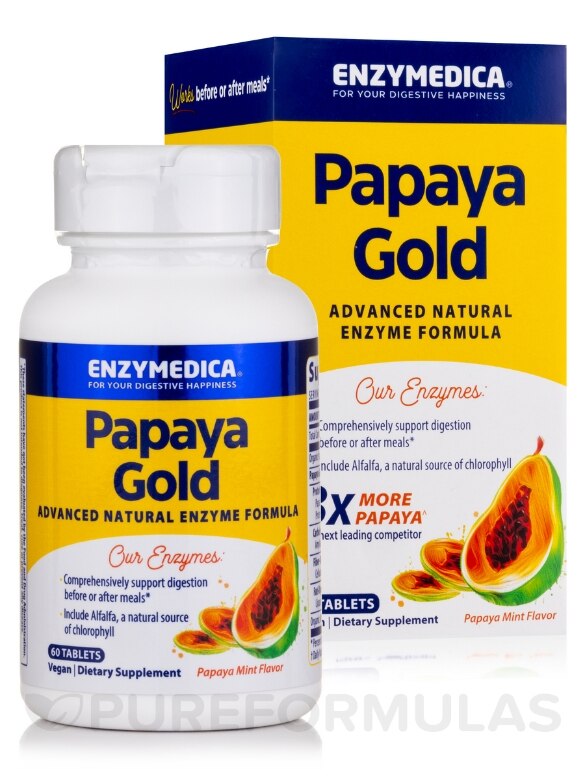 Papaya Gold - 60 Tablets - Alternate View 1