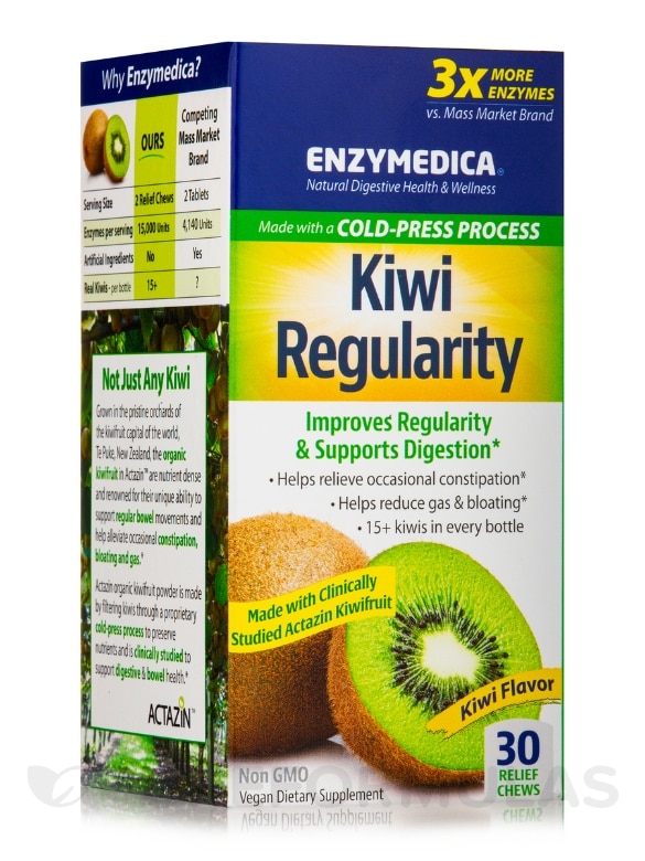 Kiwi Regularity (Kiwi Flavor) - 30 Relief Chews