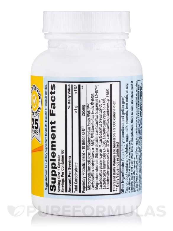 PB 8™ Immune Probiotic Supplement - 60 Capsules - Alternate View 2