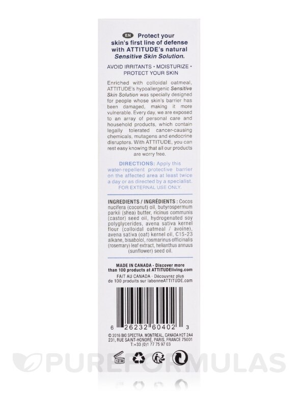 Sensitive Skin Care Natural Protective Ointment - Baby - 2.5 fl. oz (75 ml) - Alternate View 6