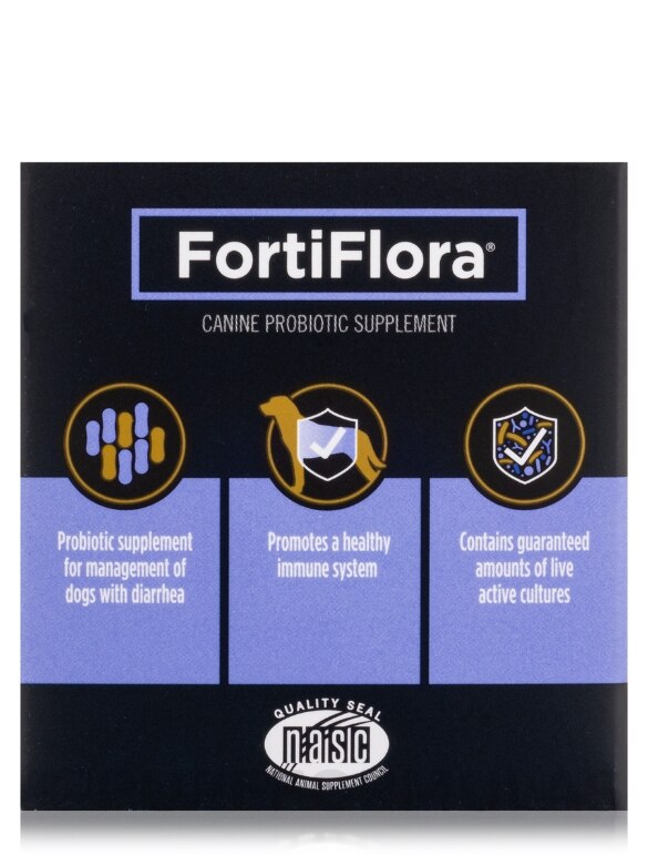 FortiFlora® Canine Formula - 30 Sachets (1.06 oz / 30 Grams each) - Alternate View 5