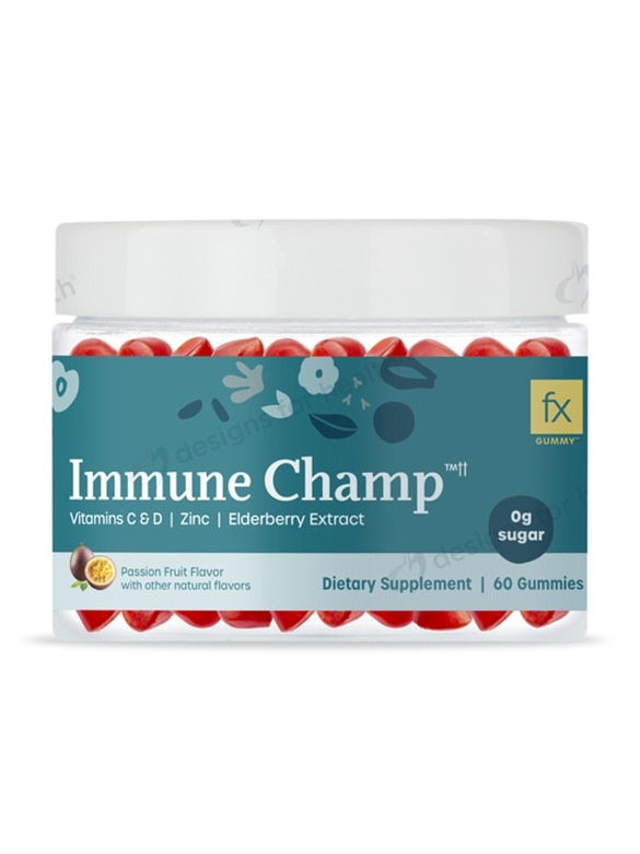 Fx Immune Champ Gummy, Passion Fruit Flavor - 60 Gummies