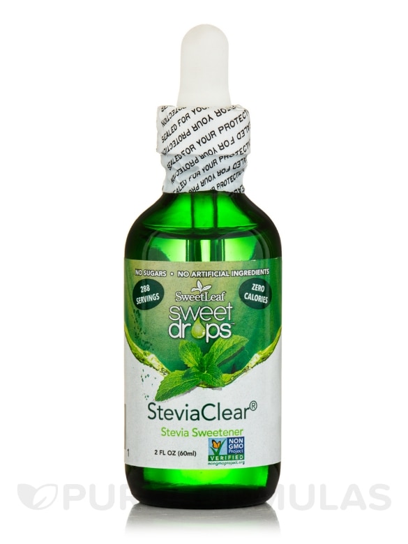Sweet Drops™ Stevia Clear® Liquid Extract - 2 fl. oz (60 ml)