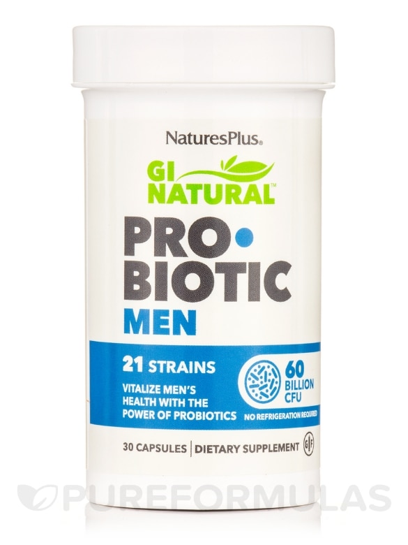 GI Natural™ Probiotic Men - 30 Capsules - Alternate View 6