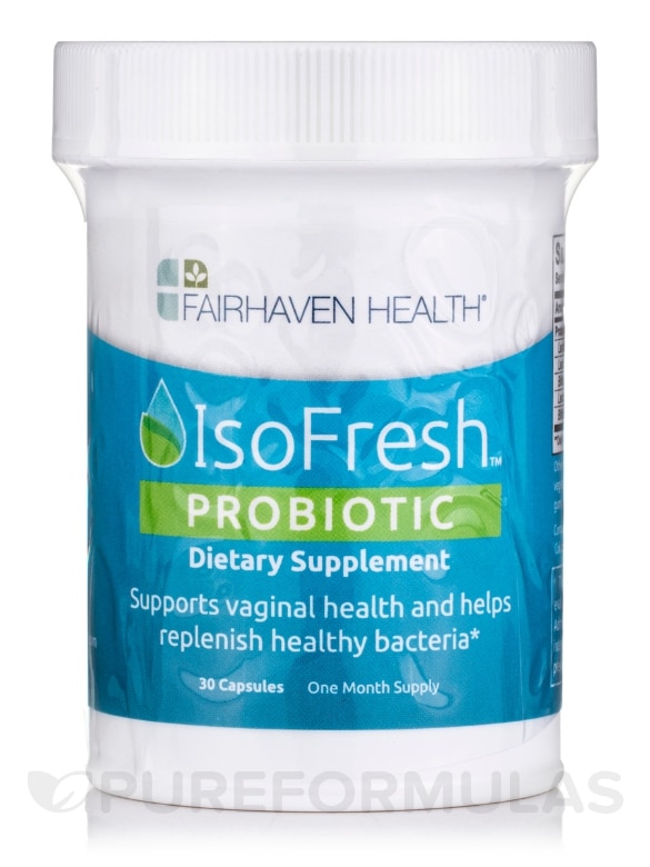 IsoFresh™ Probiotic for Vaginal Balance - 30 Capsules