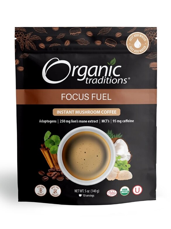 Organic Focus Fuel Coffee - 5 oz (140 Grams)