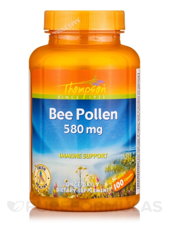 Bee Pollen 580 mg - 100 Capsules