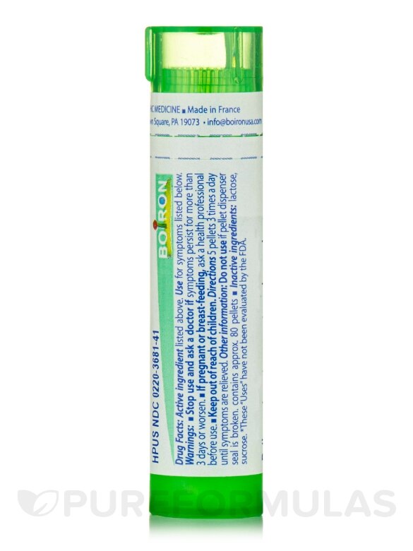 Nux vomica 6x - 1 Tube (approx. 80 pellets) - Alternate View 1