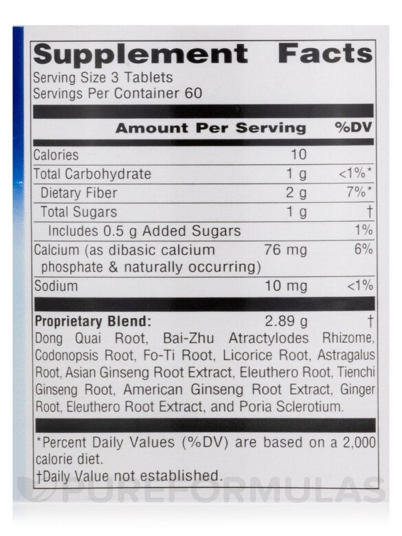 Ginseng Revitalizer 1000 mg - 180 Tablets - Alternate View 4