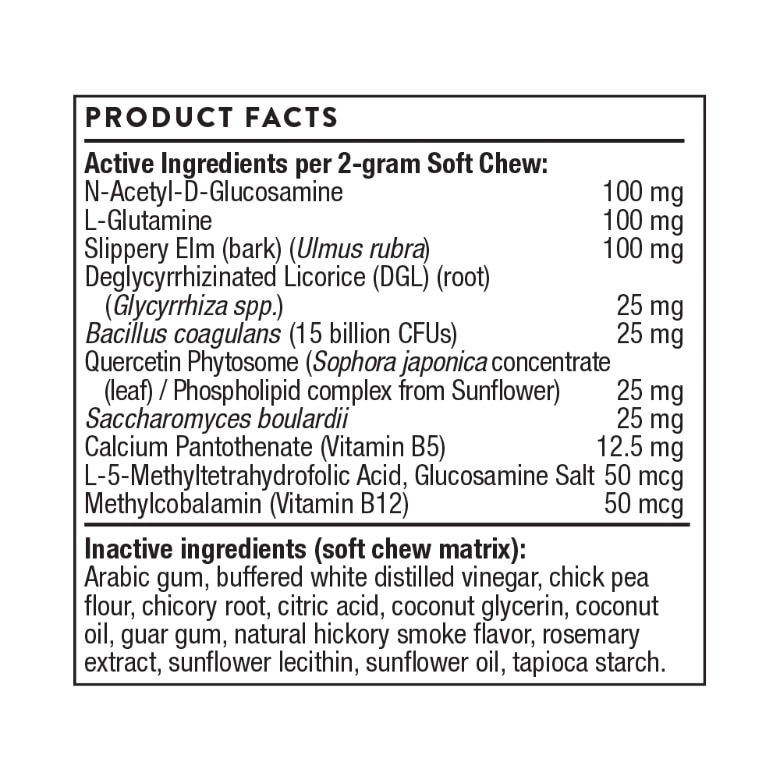 Gut Health Formula (formerly Gastriplex) - 180 Soft Chews - Alternate View 3