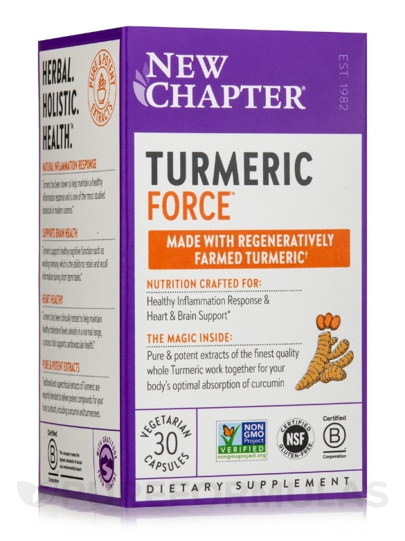 Turmeric Force™ - 30 Vegetarian Capsules