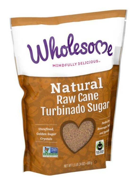 Natural Raw Cane Turbinado Sugar - 24 oz (680 Grams)