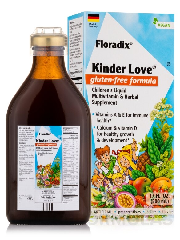 Kinder Love® Children's Multivitamin - 17 fl. oz (500 ml) - Alternate View 1