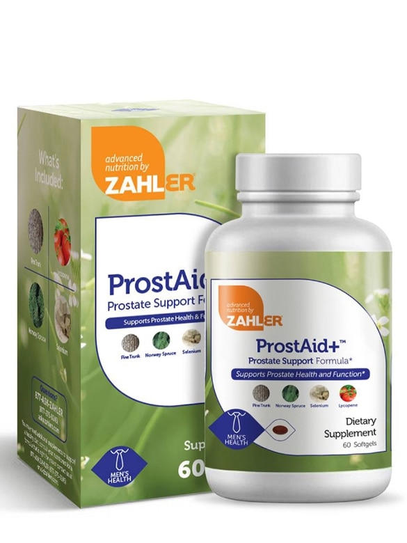 ProstAid+™ - Prostate Support Formula - 60 Softgels
