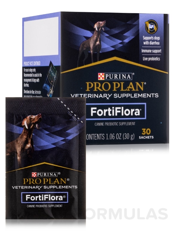 FortiFlora® Canine Formula - 30 Sachets (1.06 oz / 30 Grams each) - Alternate View 1