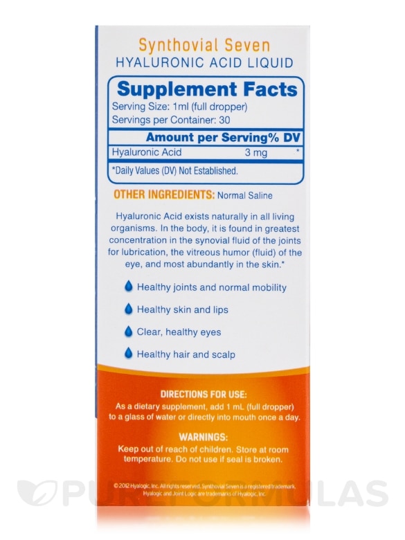 Synthovial SEVEN® Plus Resveratrol - 1 fl. oz (30 ml) - Alternate View 6