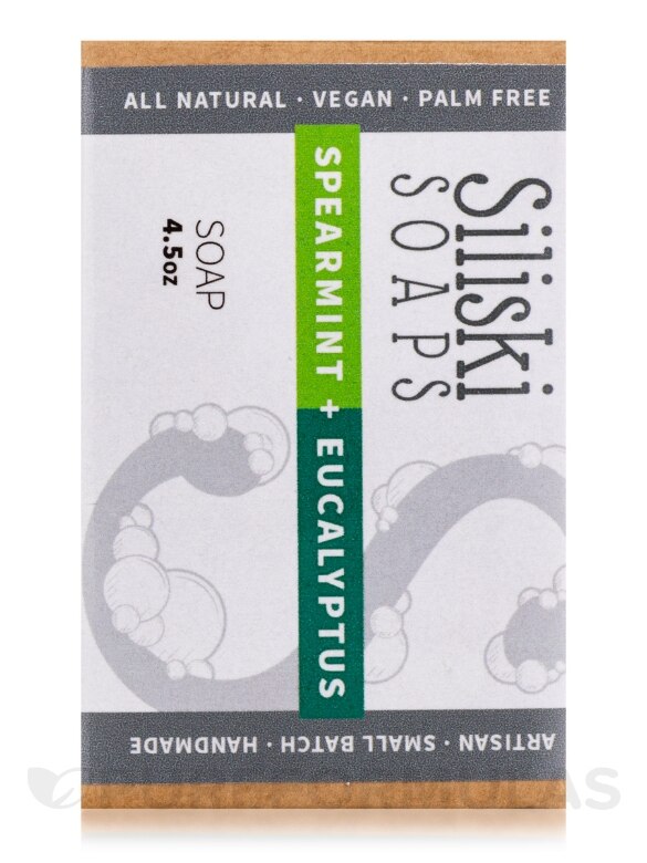 Bar Soap - Spearmint + Eucalyptus - 4.5 oz - Alternate View 5