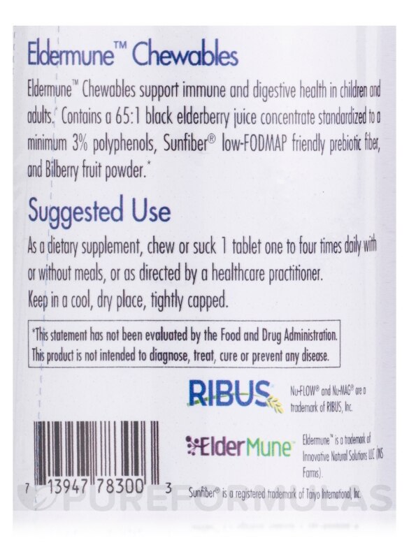 Eldermune™ Chewables - 60 Chewable Tablets - Alternate View 4