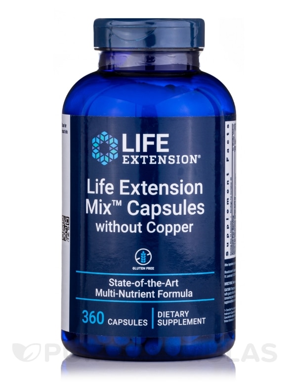 Life Extension Mix™ Capsules without Copper - 360 Capsules