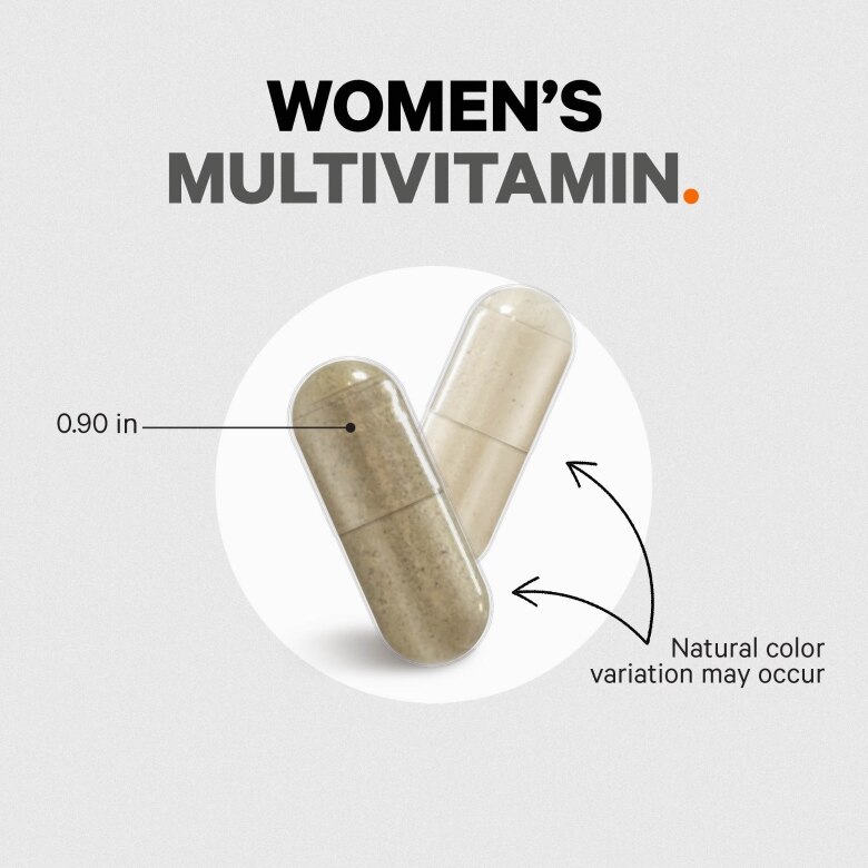 Codeage Women’s Daily Multivitamins - 25+ Vitamins & Minerals Probiotics Vegan Supplement - 120 Capsules - Alternate View 7