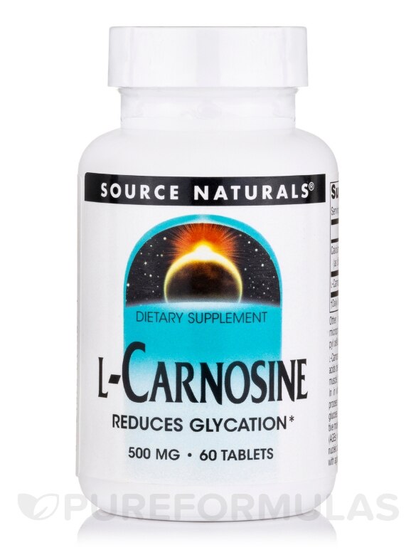 L-Carnosine 500 mg - 60 Tablets