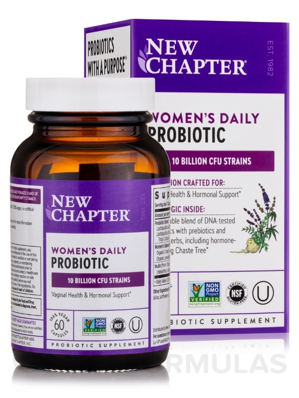 Women's Daily Probiotic - 60 Vegan Capsules - Alternate View 1