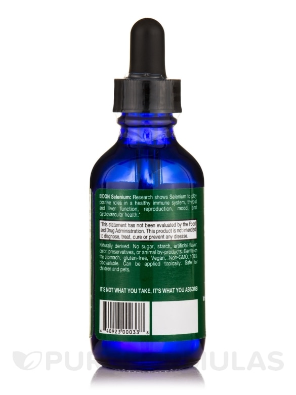 Liquid Selenium - 2 oz (60 ml) Concentrate (Glass Bottle) - Alternate View 2