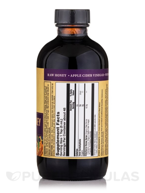 Elderberry Syrup - 8 fl. oz (240 ml) - Alternate View 1