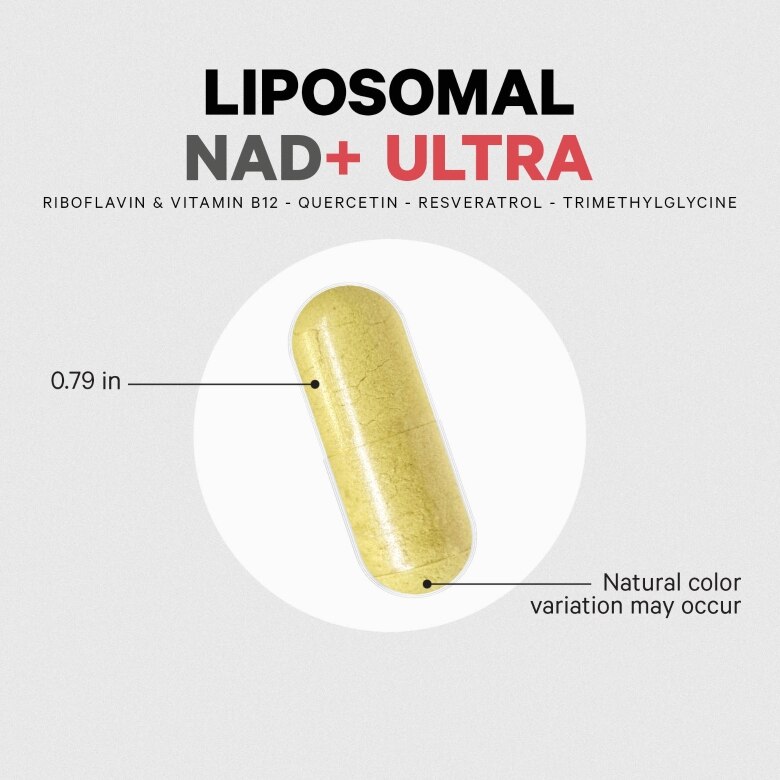 Liposomal NAD+ Ultra - 90 Capsules - Alternate View 7