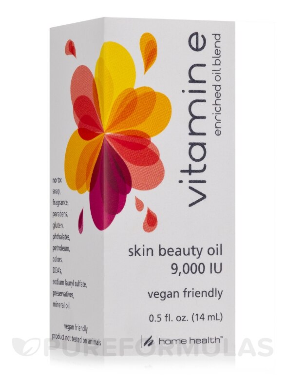 Natural Vitamin E Skin Beauty Oil 9000 IU - 0.5 fl. oz (14 ml)
