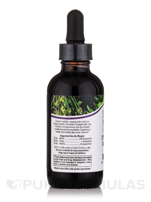 Lymph Drainage Gentle Mover (formerly Lymphatic System 1) (Tincture) - 2 oz (59 ml) - Alternate View 2
