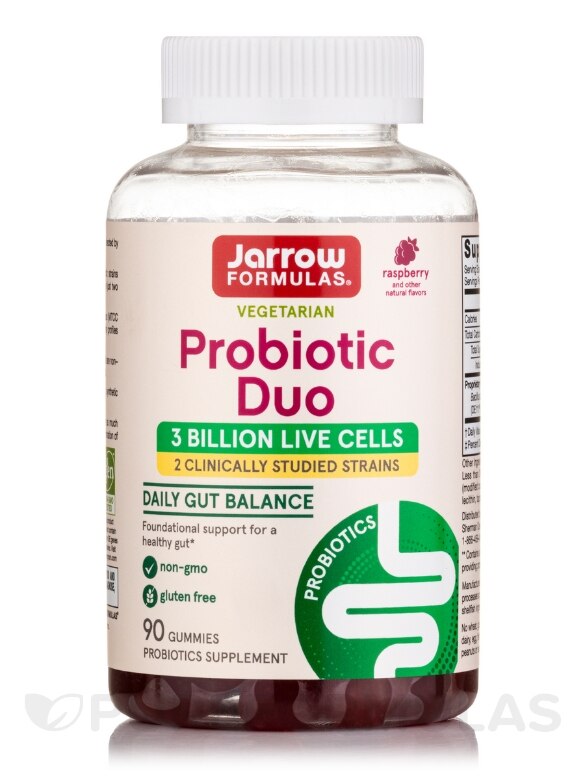 Probiotic Duo, Raspberry Flavor - 90 Gummies