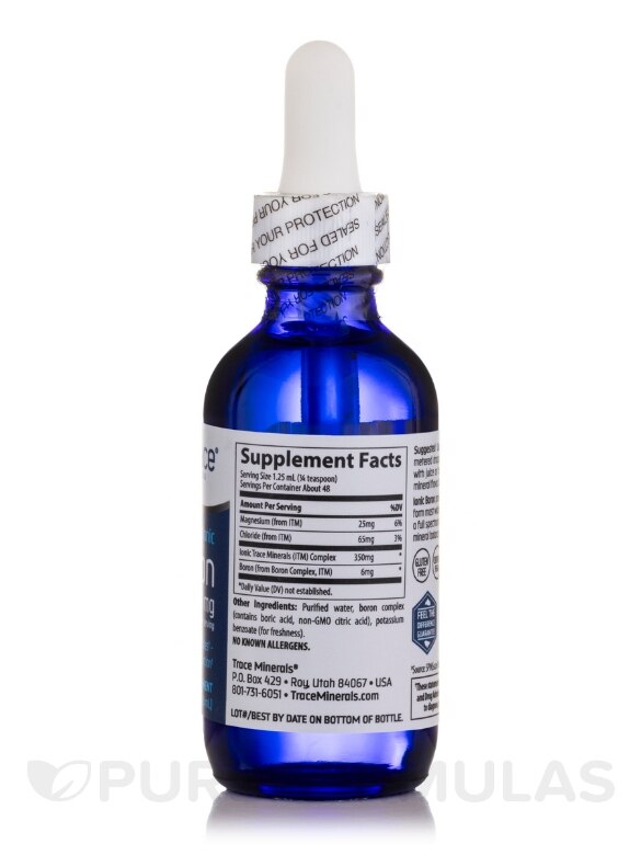 Liquid Ionic Boron 6 mg - 2 fl. oz (59 ml) - Alternate View 1