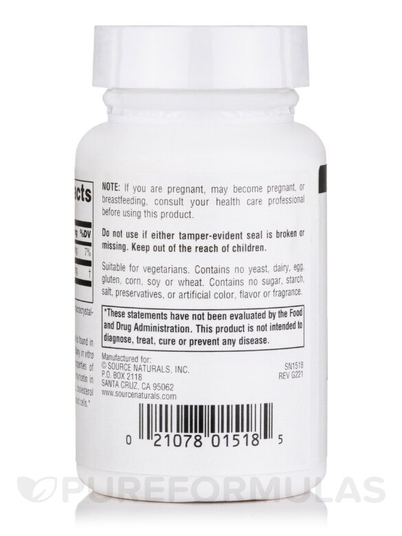Myricetin 100 mg - 60 Tablets - Alternate View 2