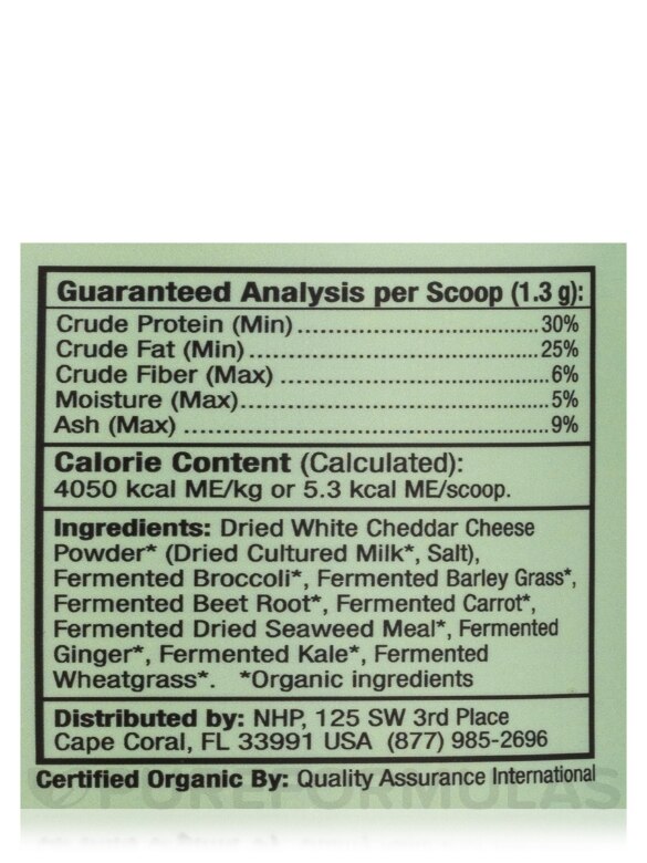 Organic Fermented SuperFoods for Cats & Dogs - 2.75 oz (78 Grams) - Alternate View 4