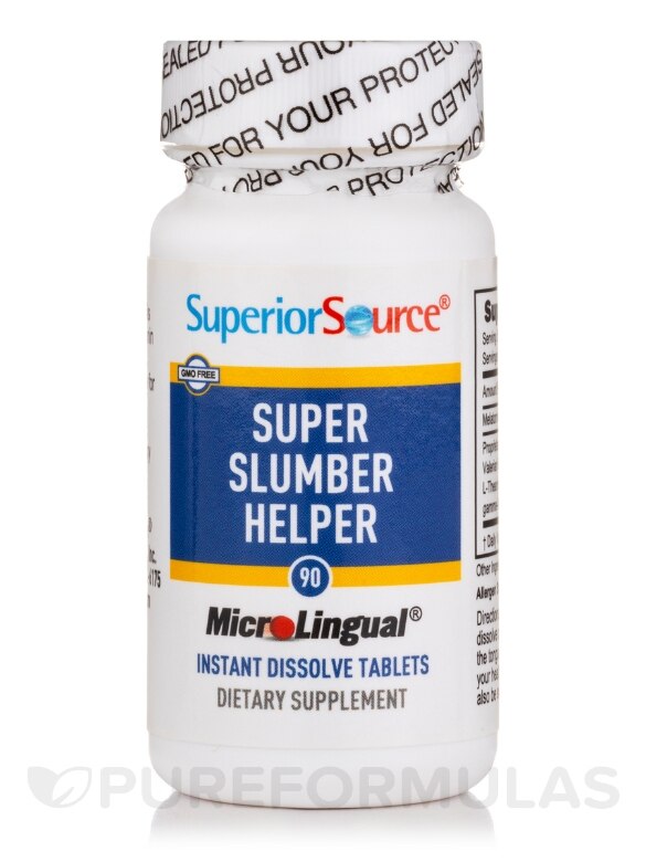 Super Slumber Helper - 90 MicroLingual® Tablets - Alternate View 2
