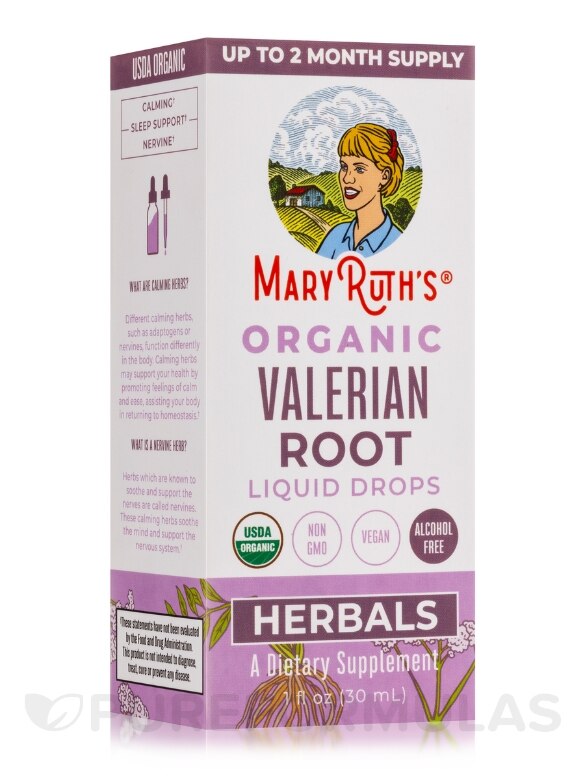 Organic Valerian Root - 1 fl. oz (30 ml)