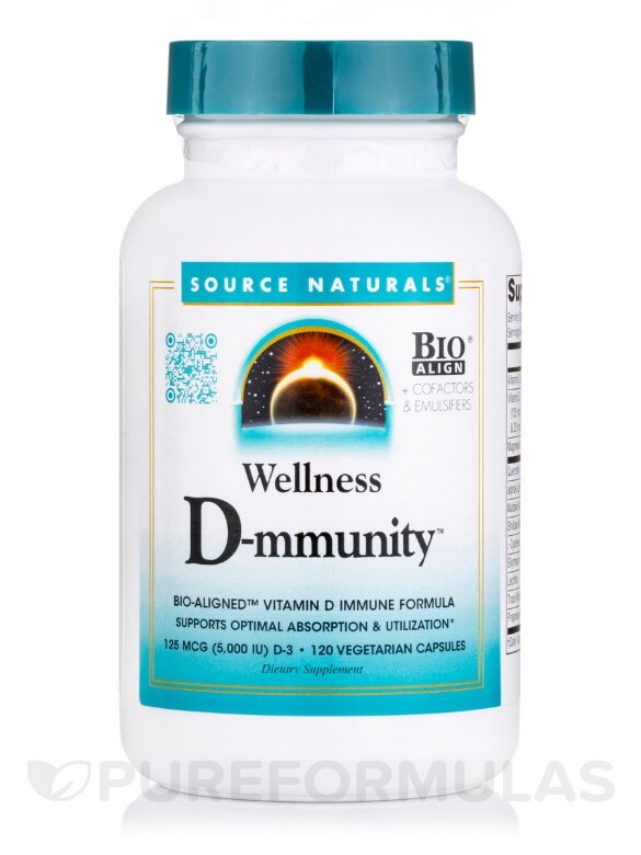 Wellness D-mmunity™ - 120 Vegetarian Capsules