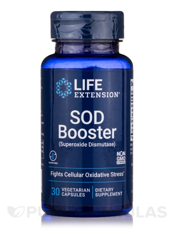 SOD Booster (Superoxide Dismutase) - 30 Vegetarian Capsules