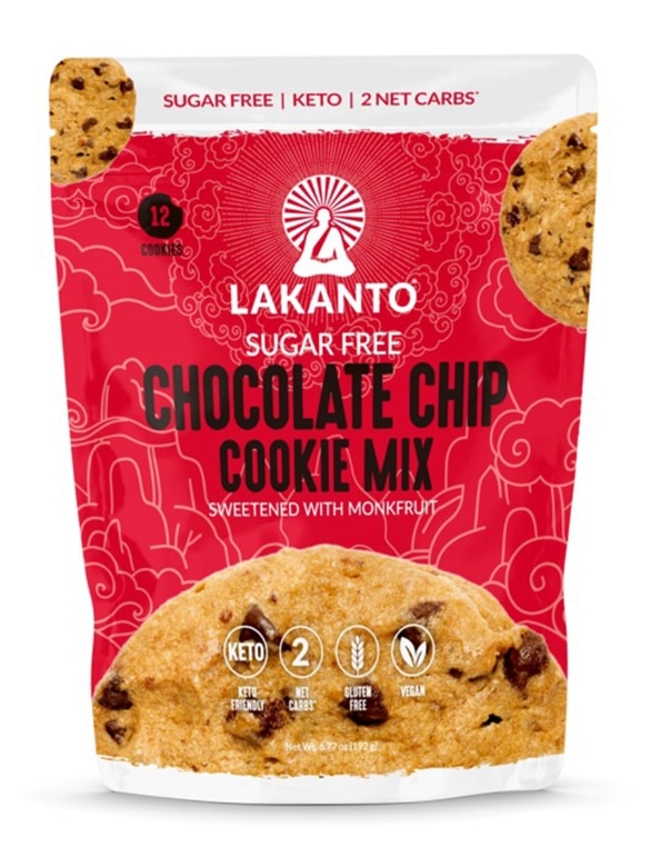Chocolate Chip Cookie Mix (Sugar Free) - 6.77 oz (192 Grams)