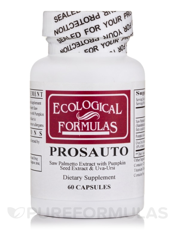 Prosauto (Saw Palmetto Extract with Pumpkin Seed Extract and Uva-Ursi) - 60 Capsules