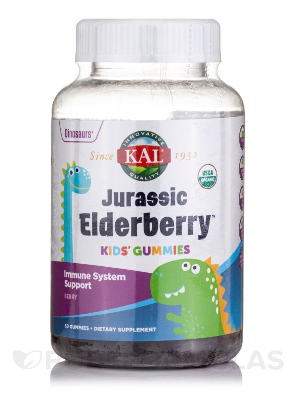 Organic Jurassic Elderberry™ Kid's Gummies