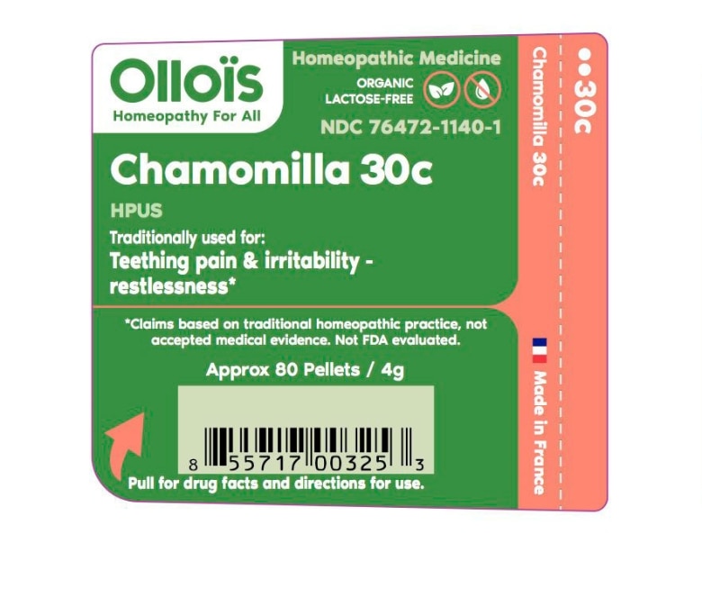 Lactose-Free Chamomilla 30c - 80 Pellets