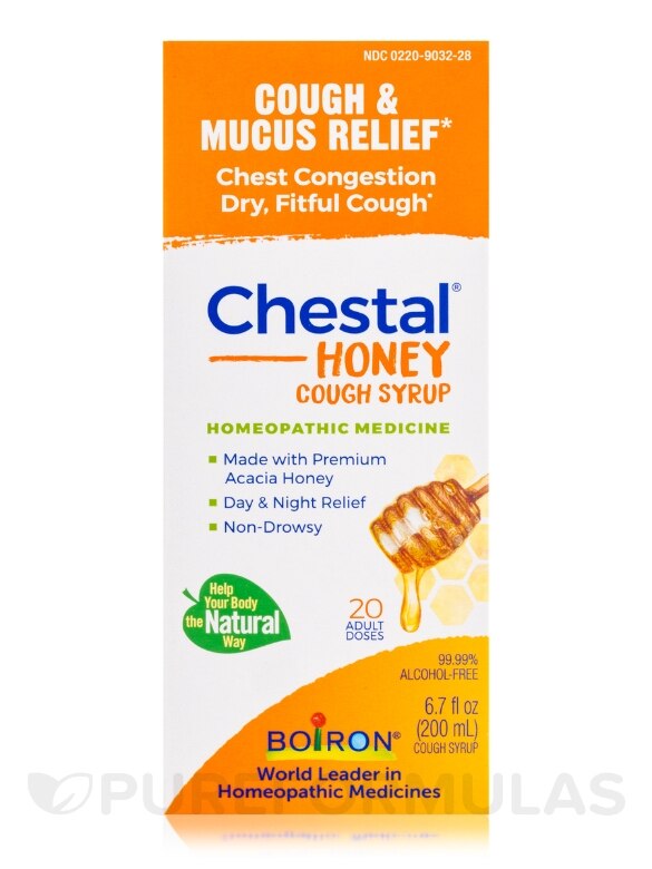 Chestal® Adult Honey - 6.7 fl. oz (200 ml) - Alternate View 3