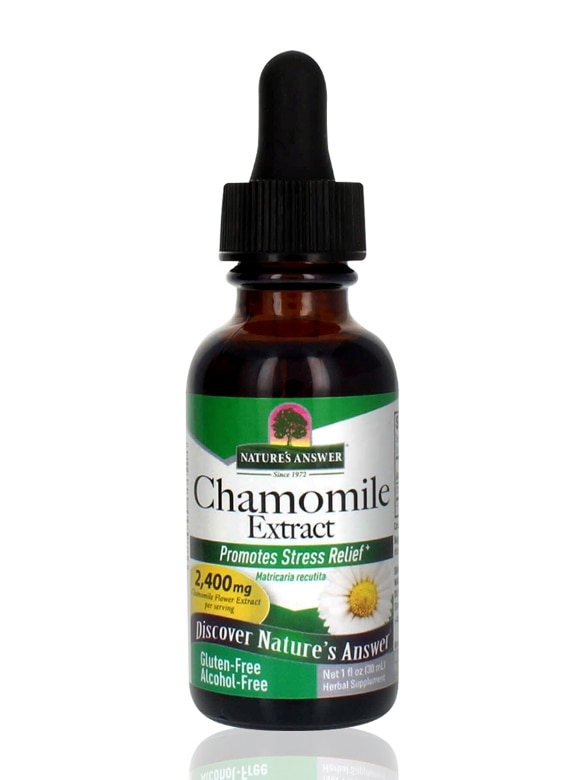 Chamomile Flower Extract (Alcohol-Free) - 1 fl. oz (30 ml)