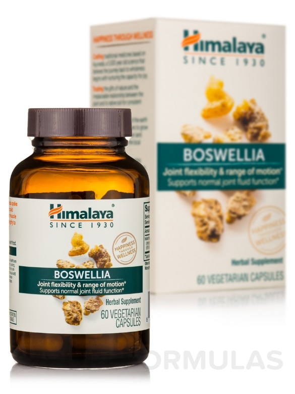Boswellia - 60 Vegetarian Capsules - Alternate View 1