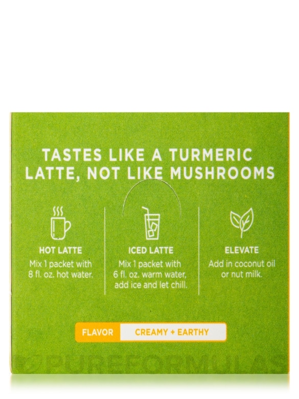 Golden Latte Mix with Turkey Tail - 10 Packets - Alternate View 8