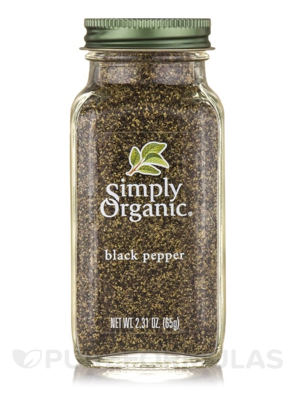 Black Pepper Medium Grind - 2.31 oz (65 Grams)